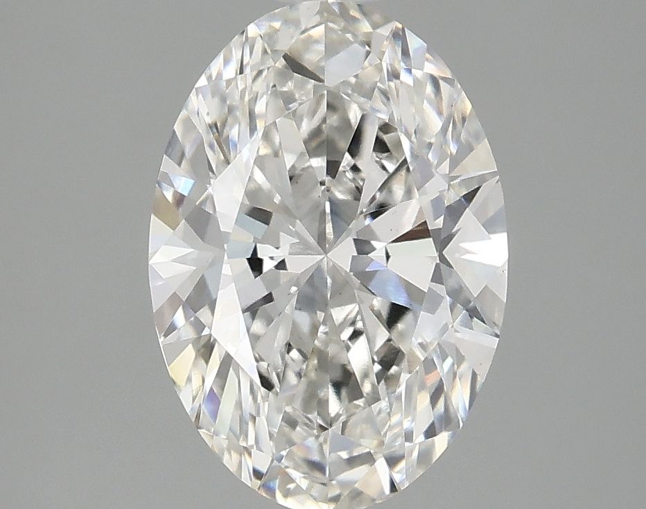 2.07 ct. oval Lab Grown Diamond front image