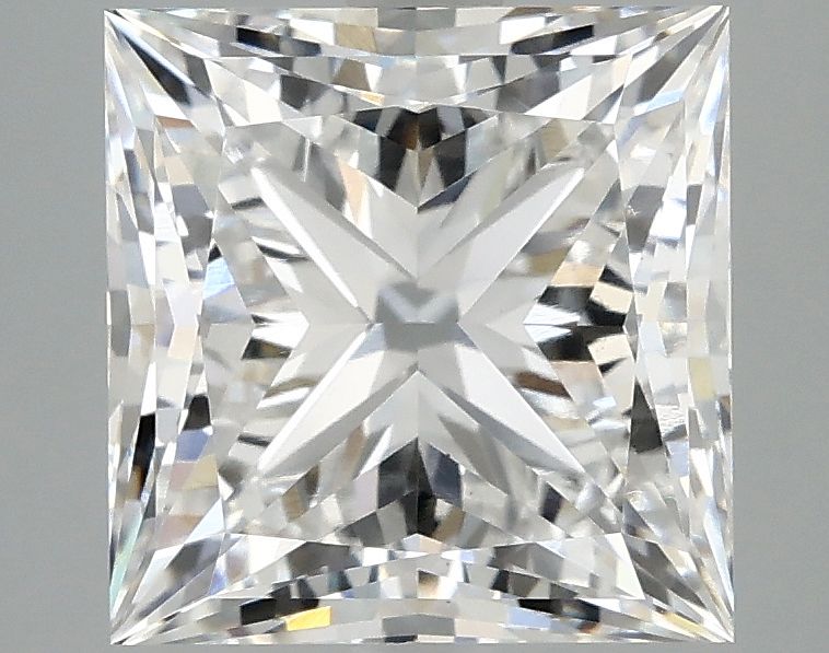 4.09 ct. princess Lab Grown Diamond front image