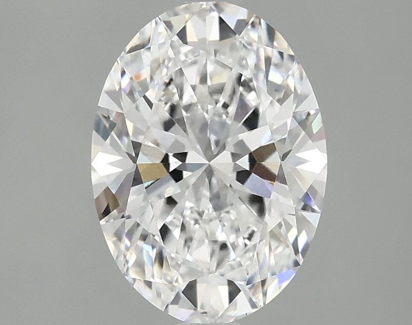 2.10 ct. oval Lab Grown Diamond front image