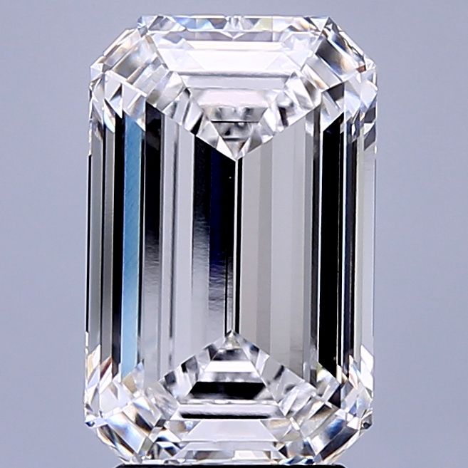 3.84 ct. emerald Lab Grown Diamond front image