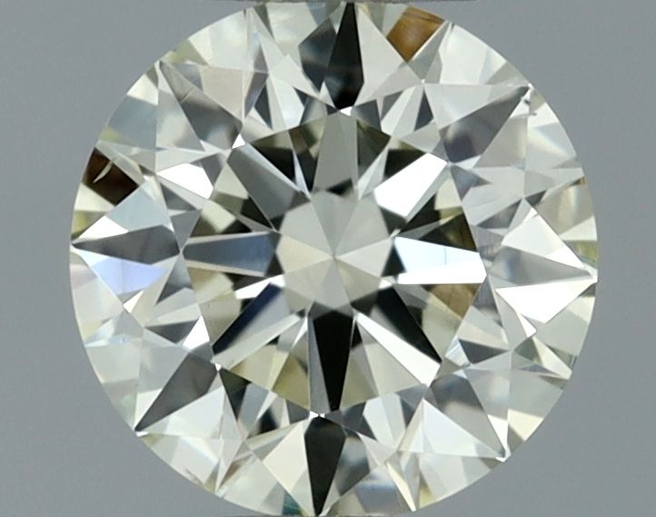 Diament okrągły, 0.46 ct, K, VS2, szlif EX