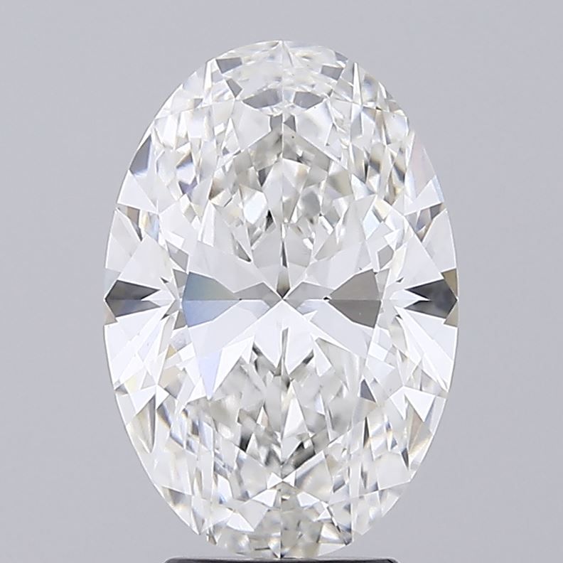 4.19 ct. oval Lab Grown Diamond front image
