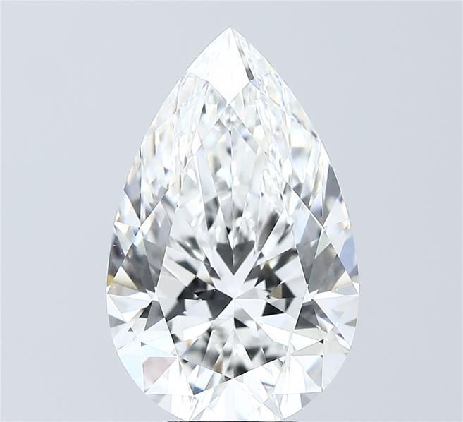 6.01 ct. pear Lab Grown Diamond front image