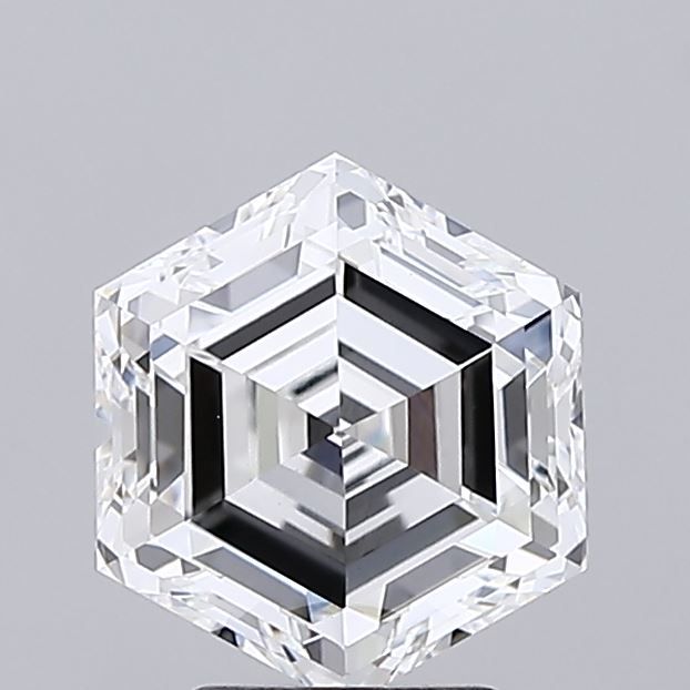3.55 ct lab-grown Hexagonal Diamond