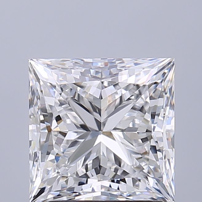 2.09 ct. princess Lab Grown Diamond front image