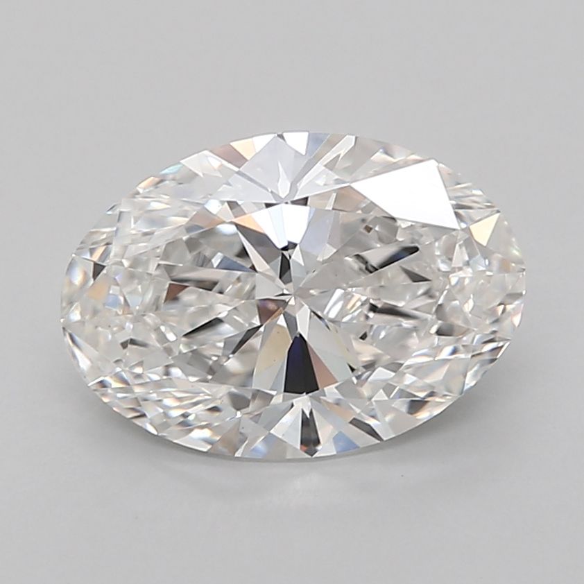 3.04 ct. oval Lab Grown Diamond front image