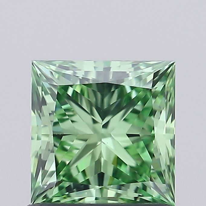 0.91 ct. princess Lab Grown Diamond front image
