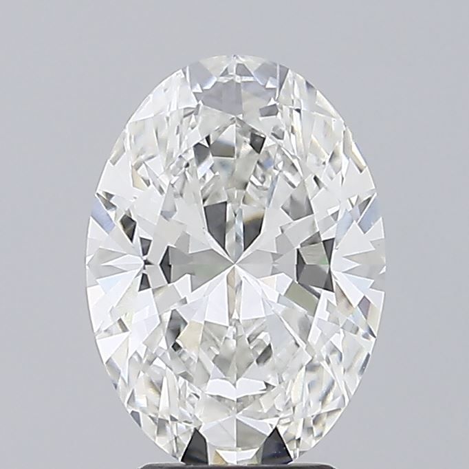 4.11 ct. oval Lab Grown Diamond front image