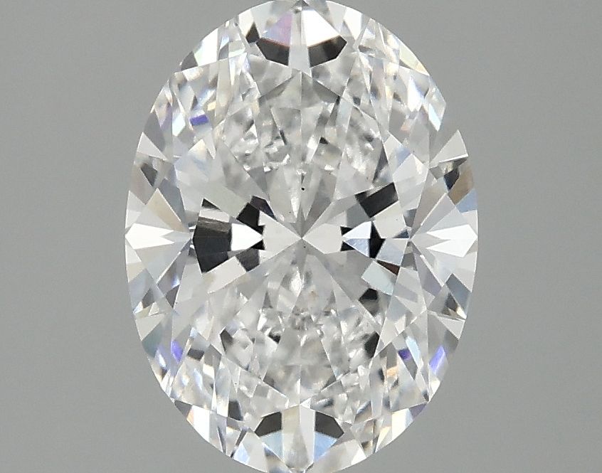 2.10 ct. oval Lab Grown Diamond front image