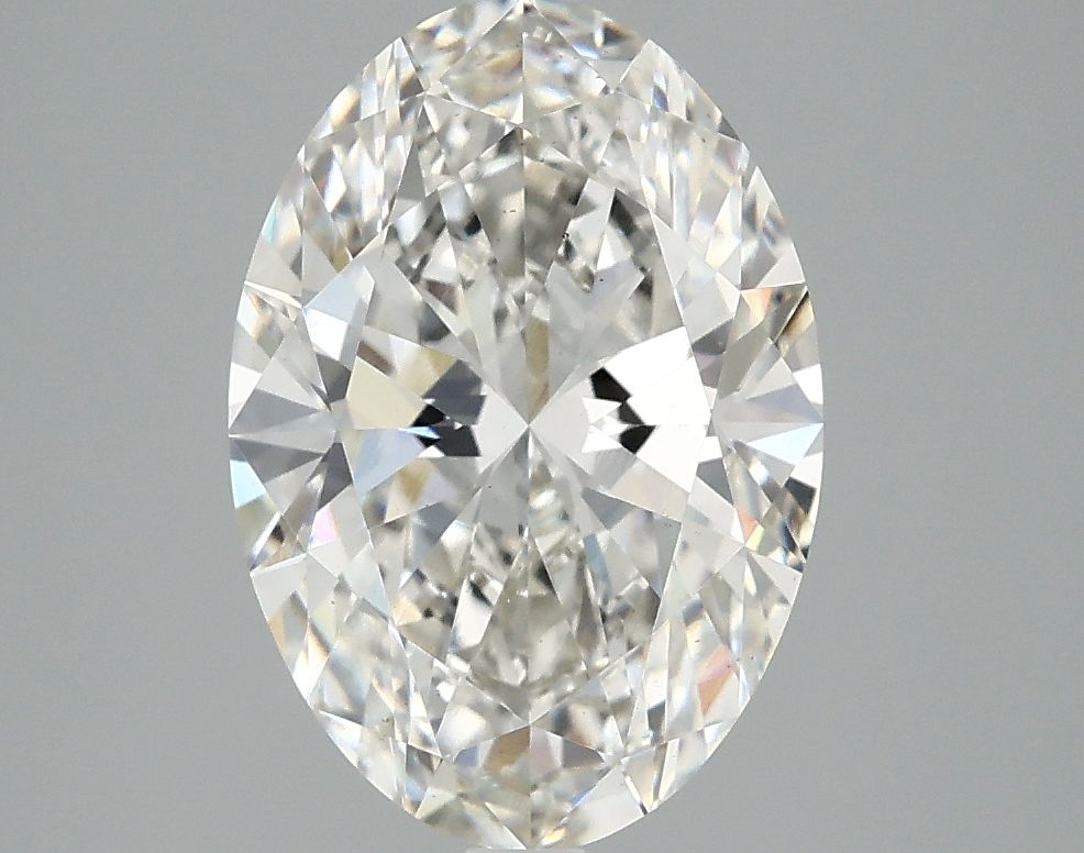 2.88 ct. oval Lab Grown Diamond front image