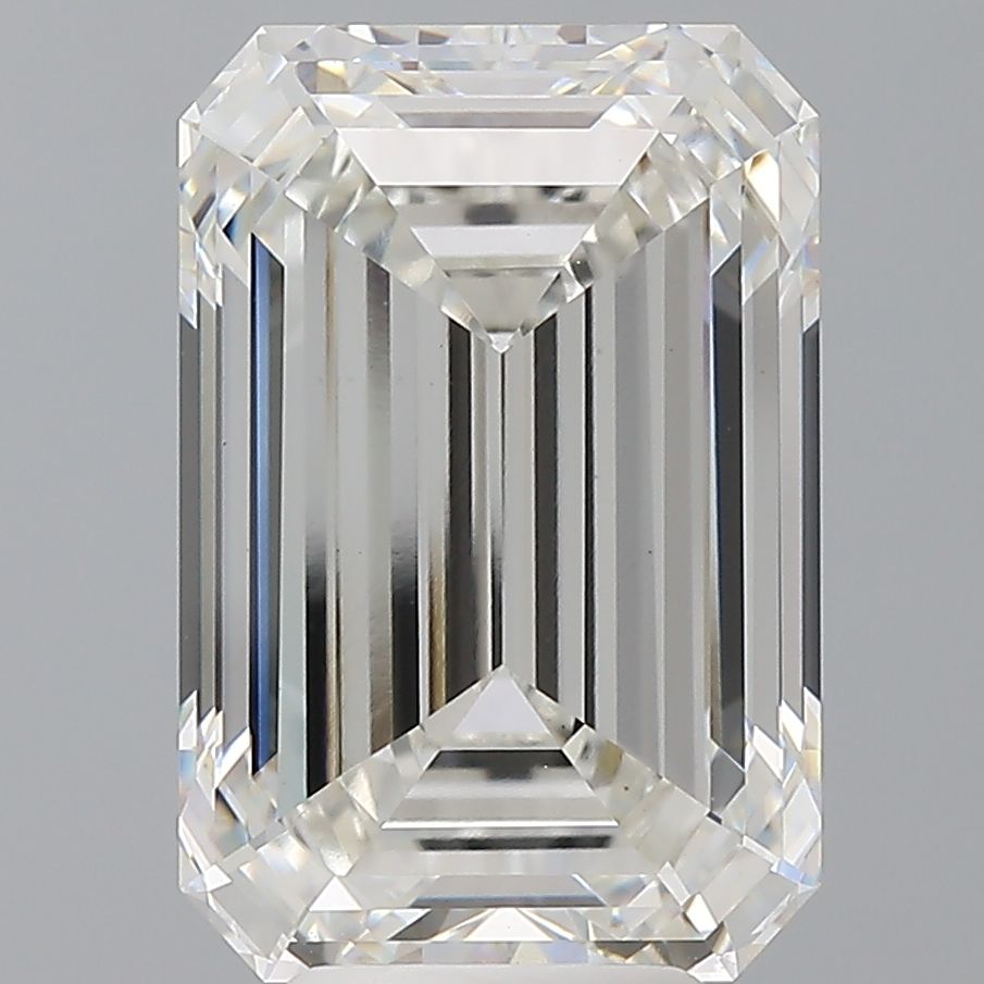 7.09 ct. emerald Lab Grown Diamond front image
