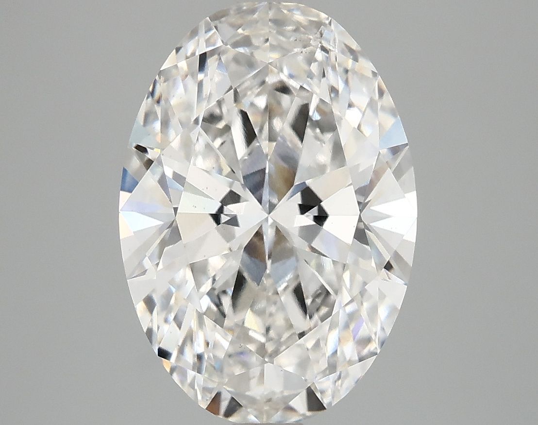 3.78 ct. oval Lab Grown Diamond front image