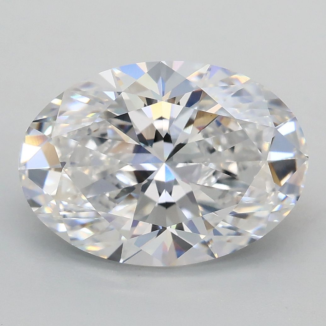 3.57 ct. oval Lab Grown Diamond front image