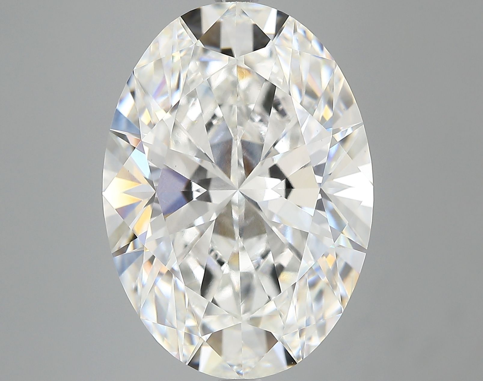 9.09 ct. oval Lab Grown Diamond front image