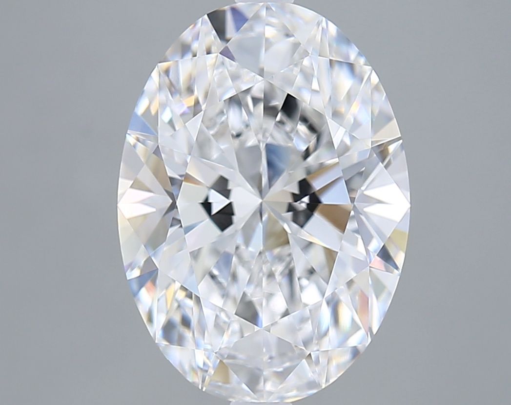 5.00 ct. oval Lab Grown Diamond front image