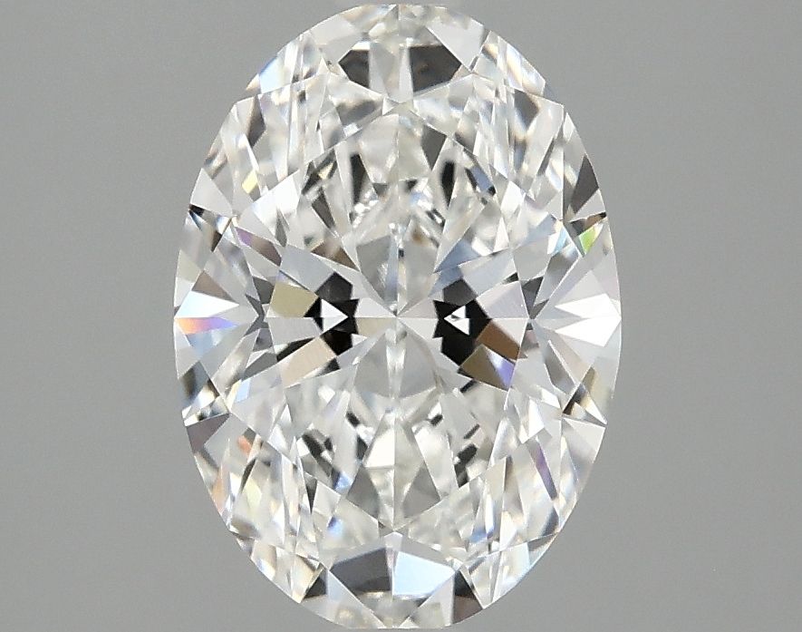 2.10 ct. oval Lab Grown Diamond front image