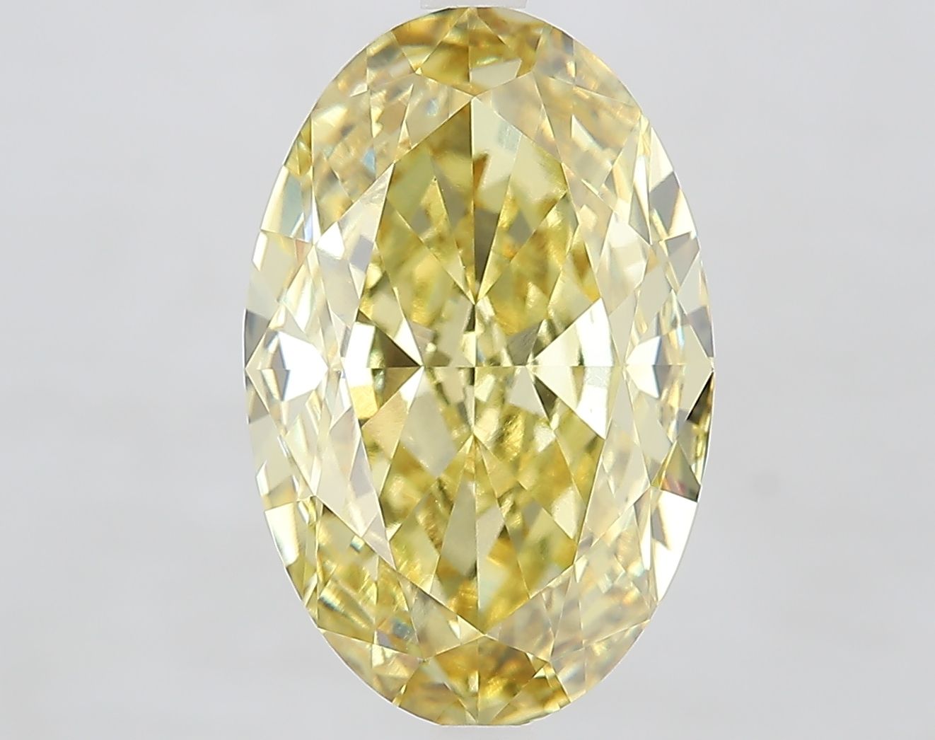 7.56 ct. oval Lab Grown Diamond front image