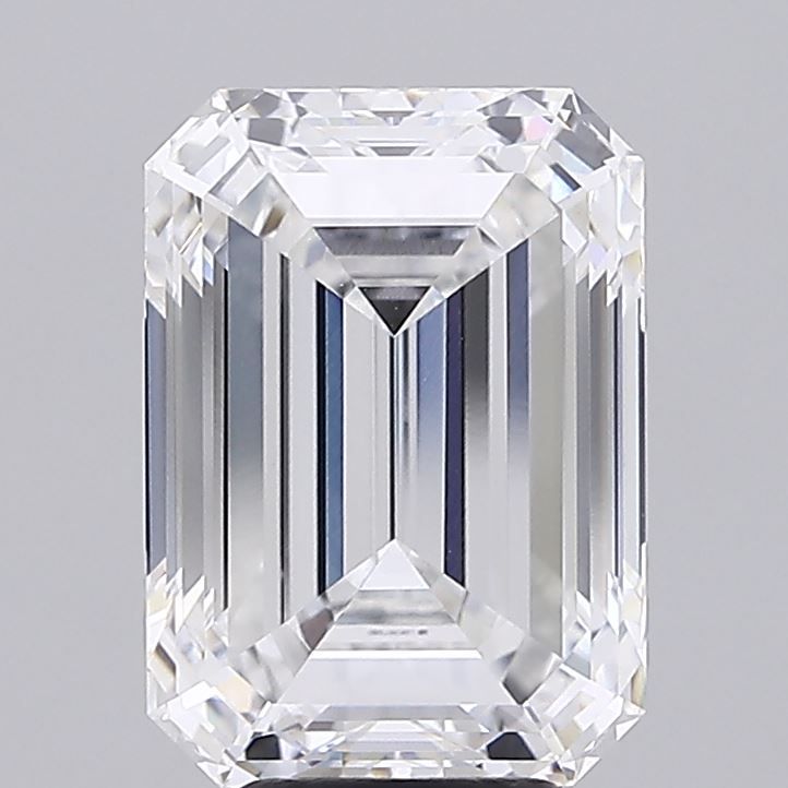 6.05 ct. emerald Lab Grown Diamond front image