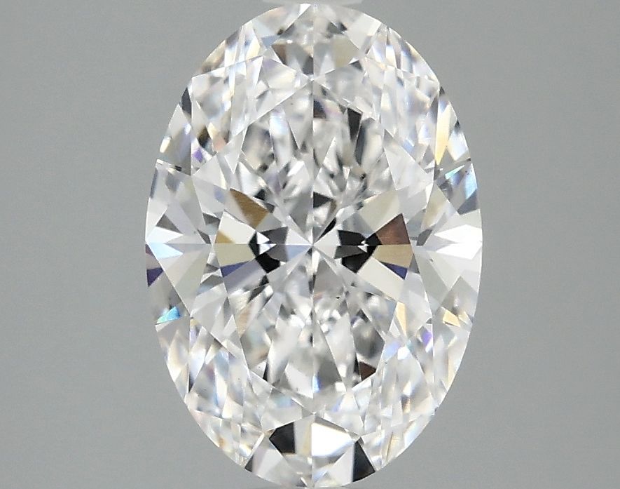 2.10 ct. oval Lab Grown Diamond front image