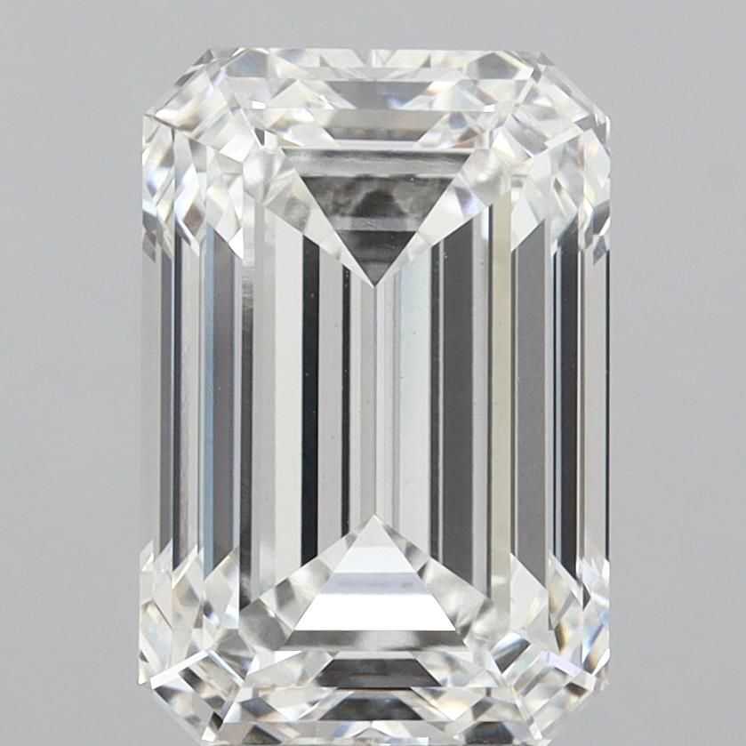 6.05 ct. emerald Lab Grown Diamond front image