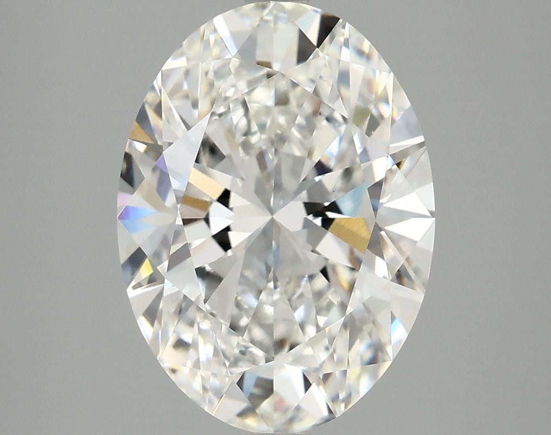4.06 ct. oval Lab Grown Diamond front image