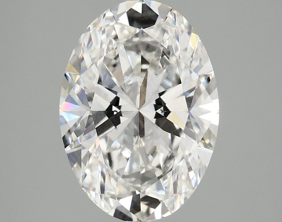 3.08 ct. oval Lab Grown Diamond front image