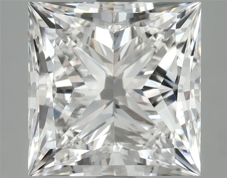 3.97 ct. princess Lab Grown Diamond front image