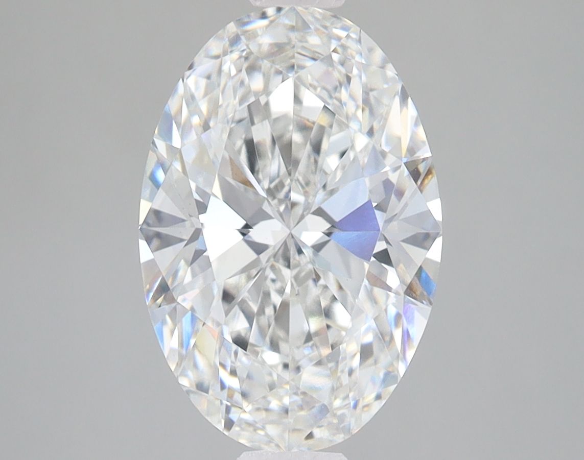 3.10 ct. oval Lab Grown Diamond front image