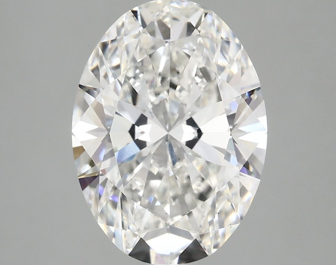 4.08 ct. oval Lab Grown Diamond front image