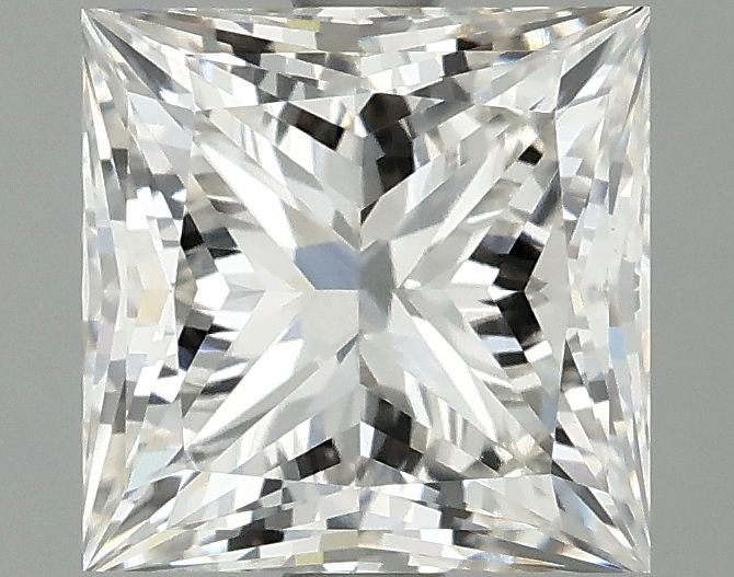 2.09 ct. princess Lab Grown Diamond front image