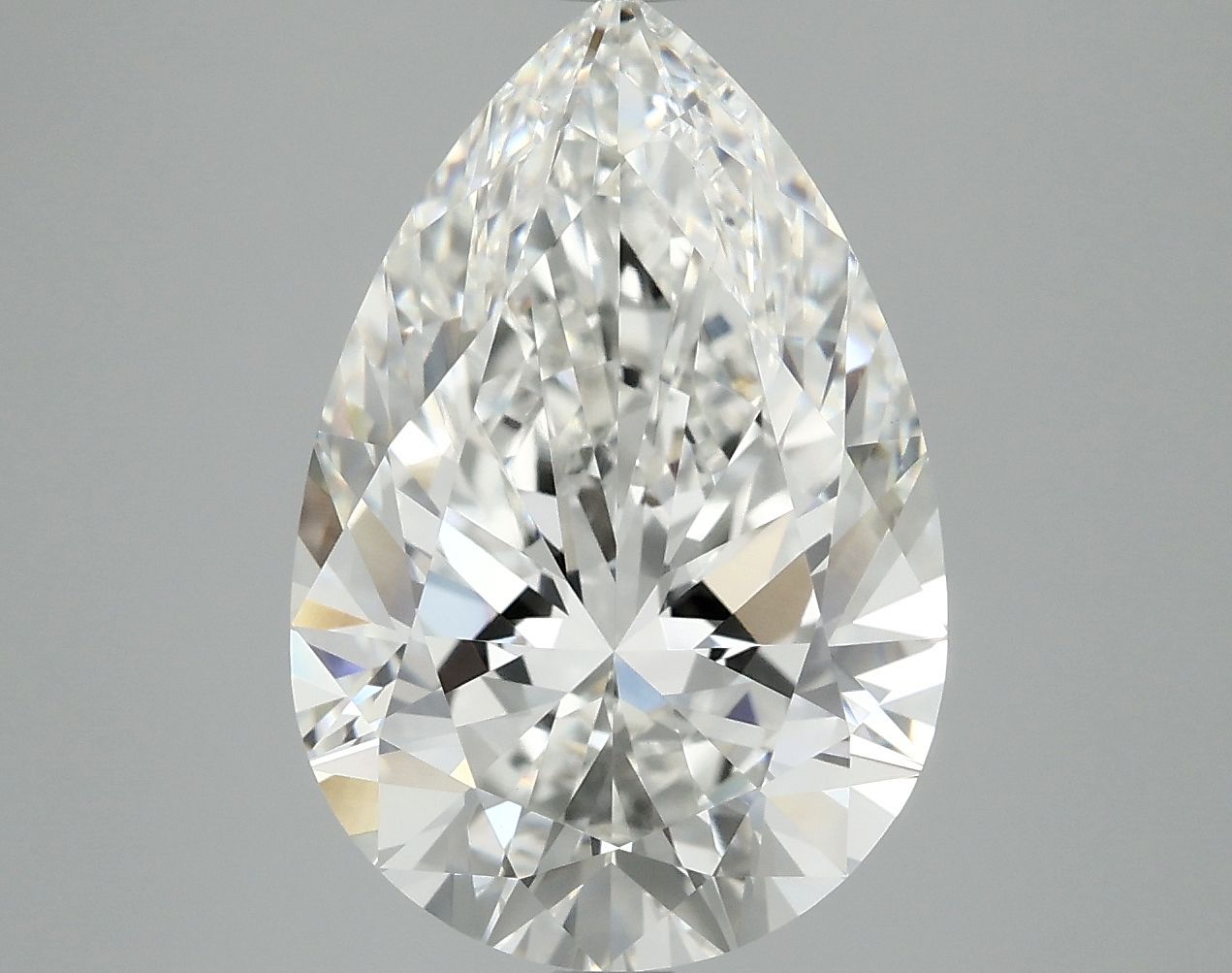 5.07 ct. pear Lab Grown Diamond front image