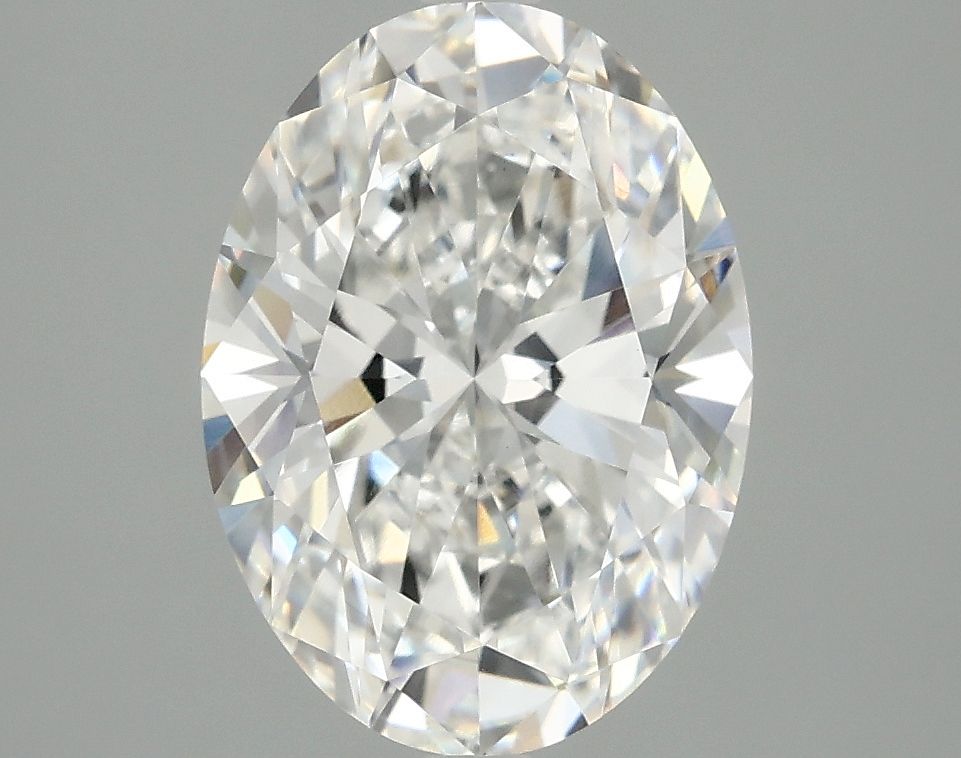 3.01 ct. oval Lab Grown Diamond front image