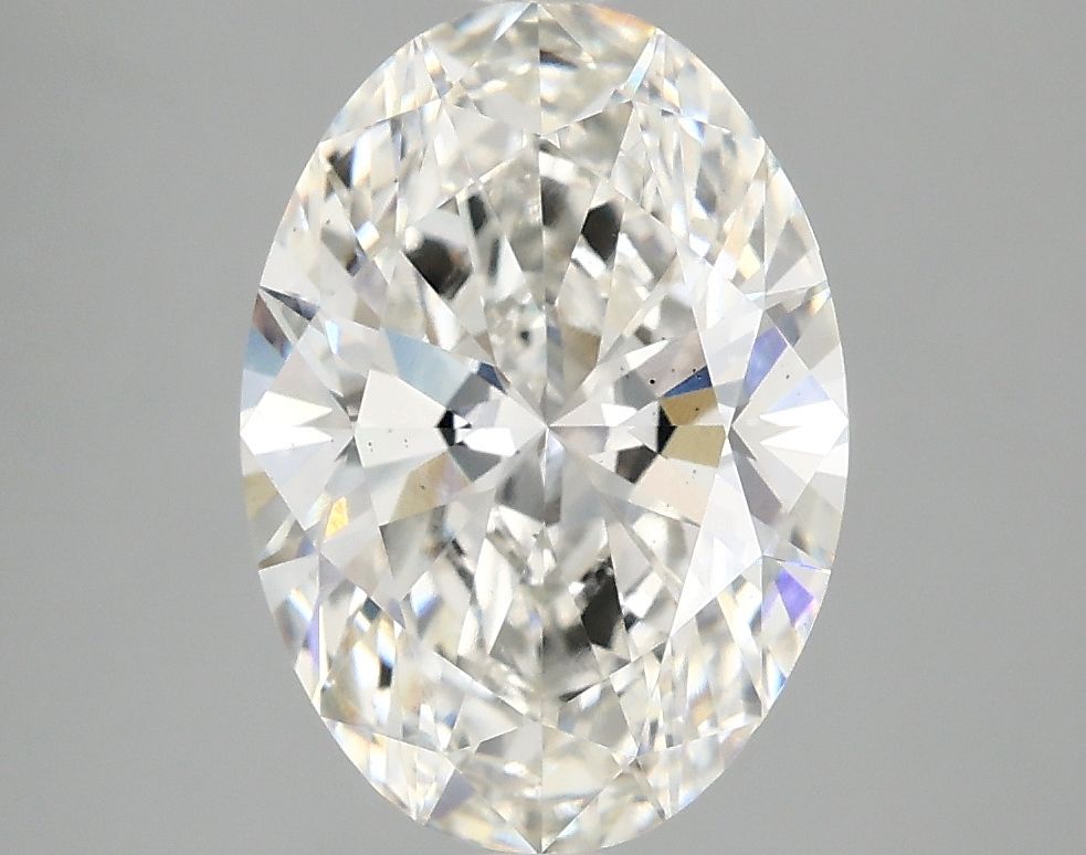 2.87 ct. oval Lab Grown Diamond front image