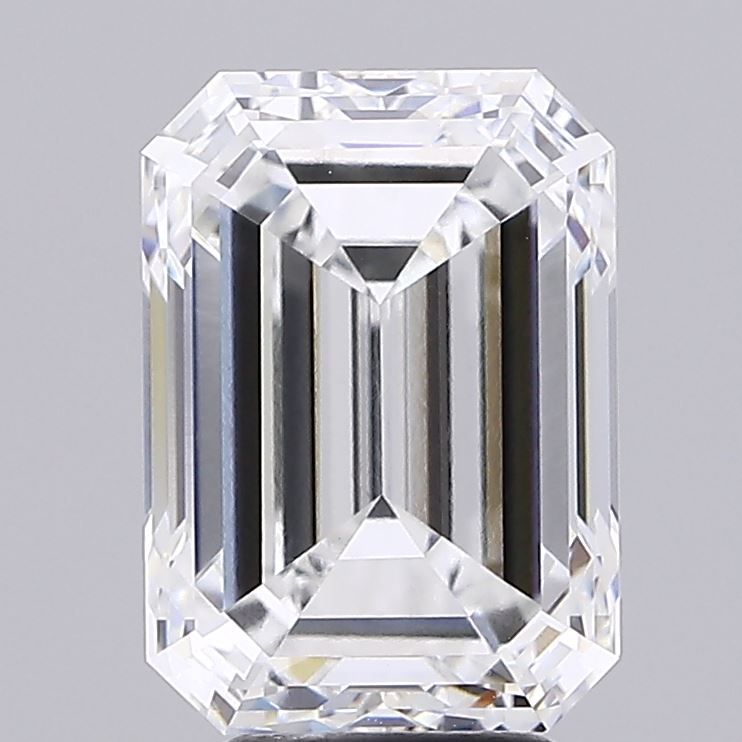 6.01 ct. emerald Lab Grown Diamond front image