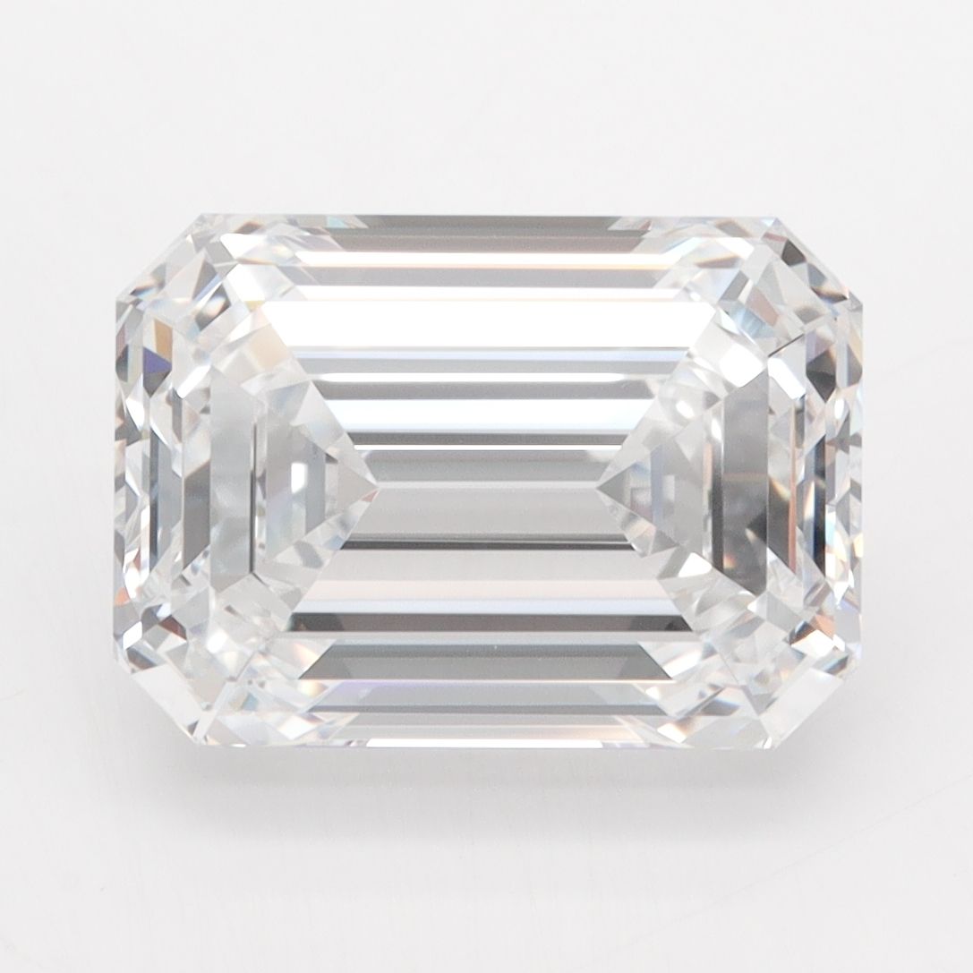 Diament LG szmaragdowy, 5.08 ct, D, VVS1