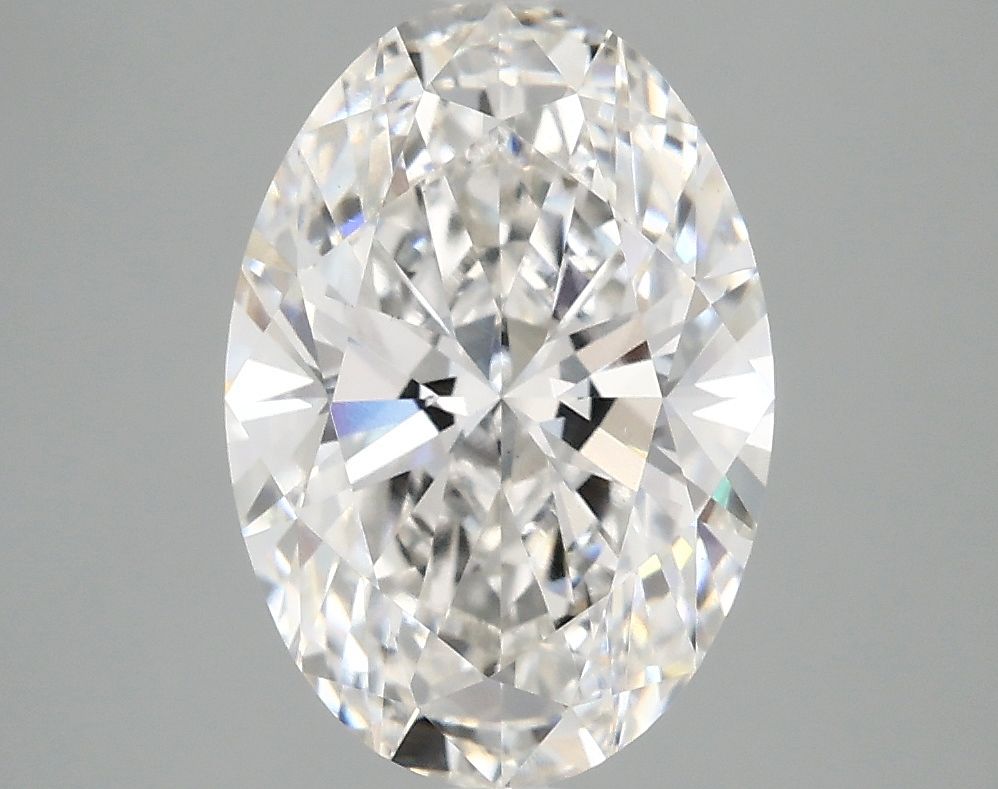 3.01 ct. oval Lab Grown Diamond front image