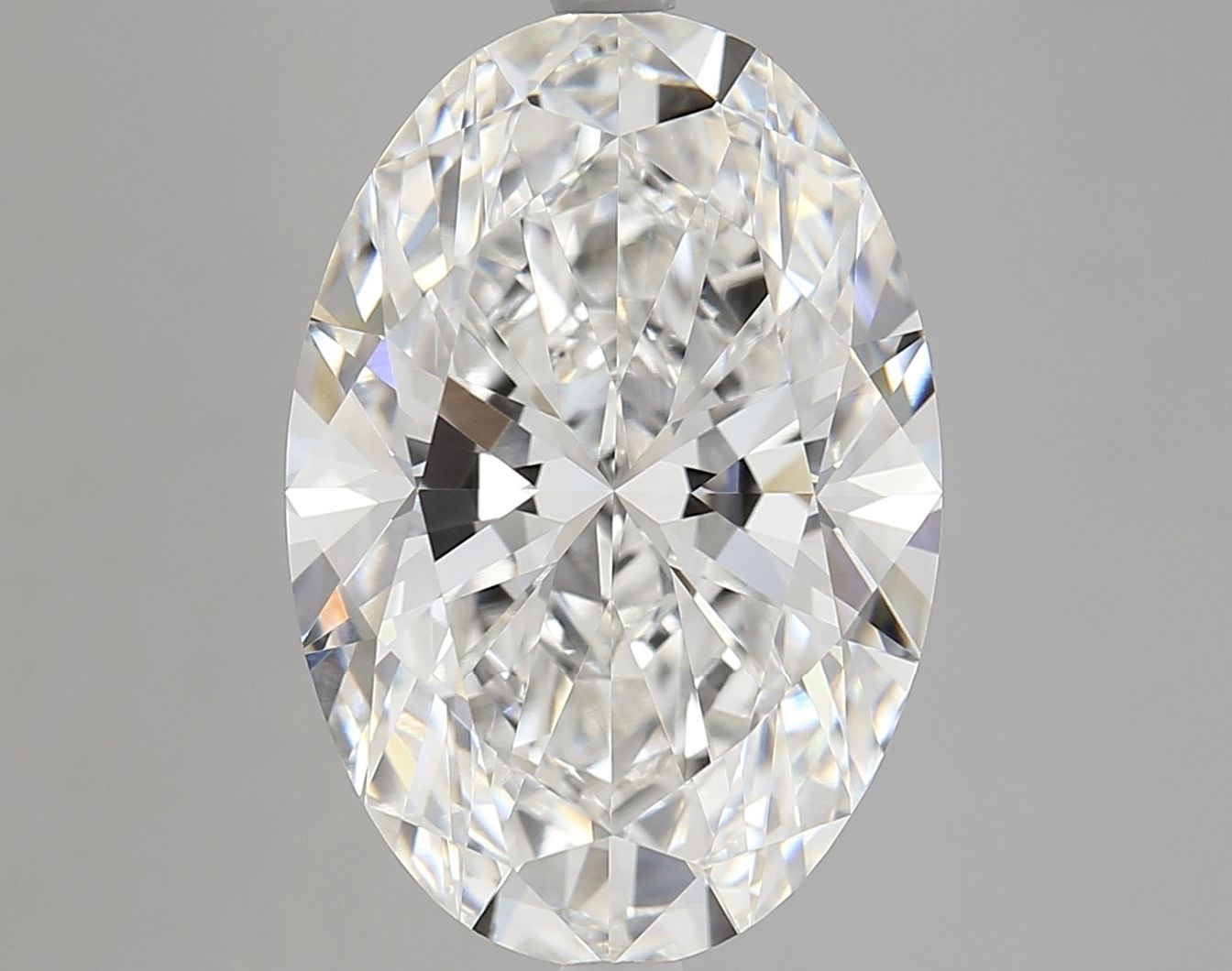 7.08 ct. oval Lab Grown Diamond front image