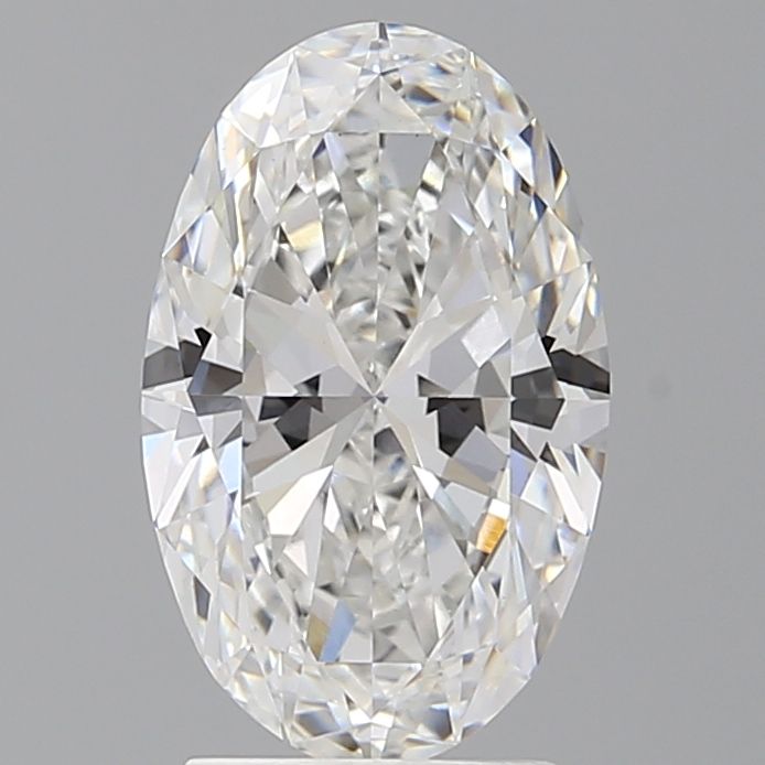 2.55 ct. oval Lab Grown Diamond front image