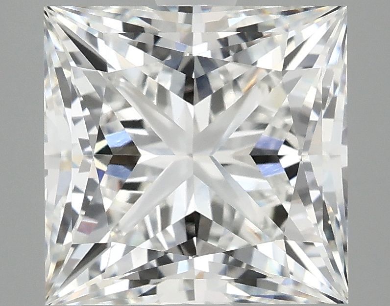 4.18 ct. princess Lab Grown Diamond front image
