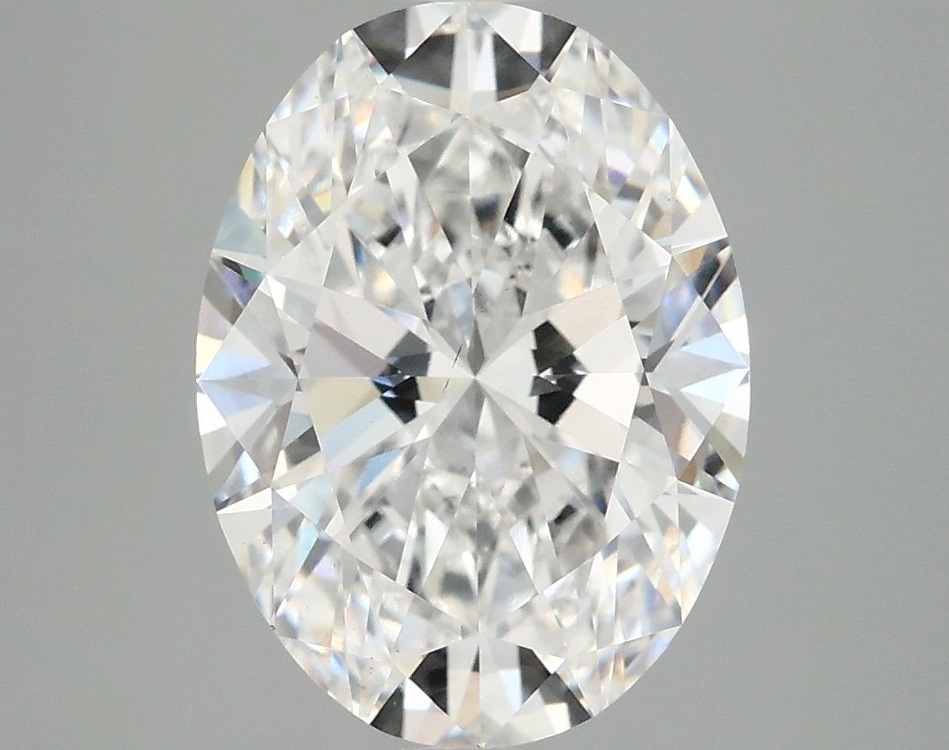 3.98 ct. oval Lab Grown Diamond front image