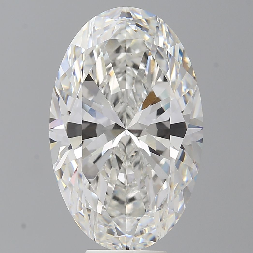 9.02 ct. oval Lab Grown Diamond front image