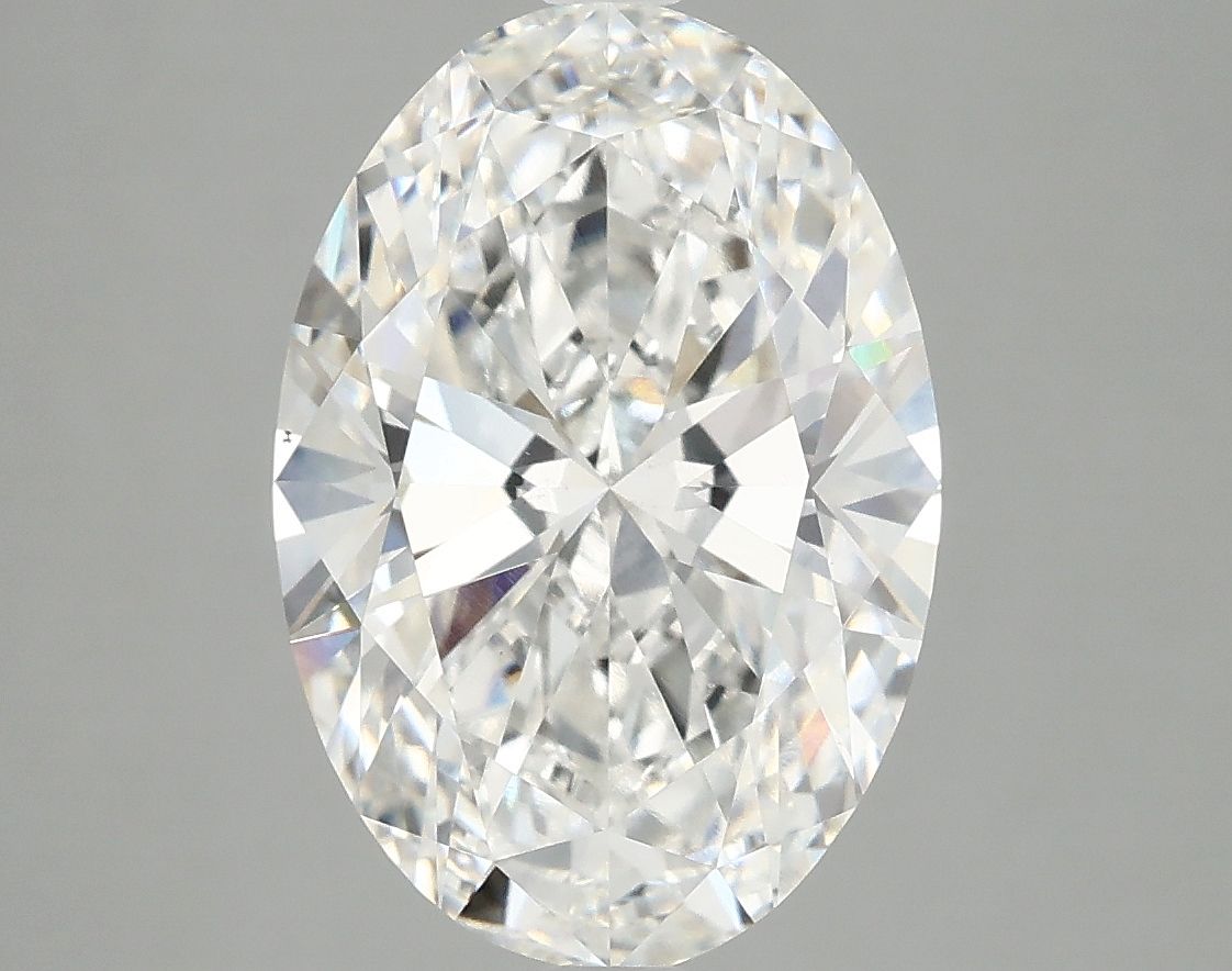 4.08 ct. oval Lab Grown Diamond front image