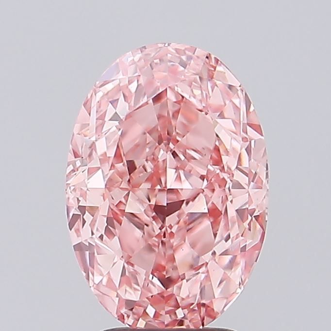 3.72 ct. oval Lab Grown Diamond front image