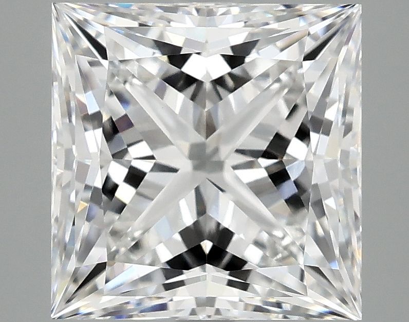 4.19 ct. princess Lab Grown Diamond front image