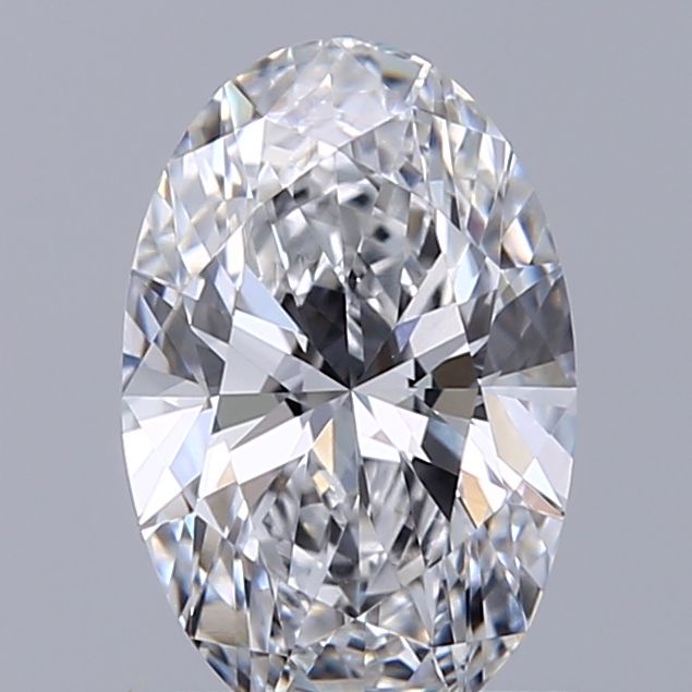 0.75 ct. oval Lab Grown Diamond front image