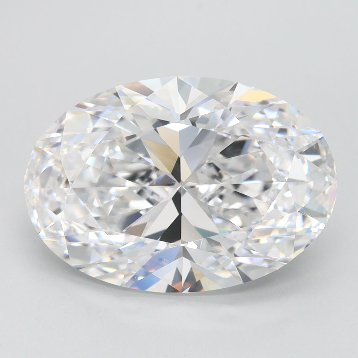 4.04 ct. oval Lab Grown Diamond front image