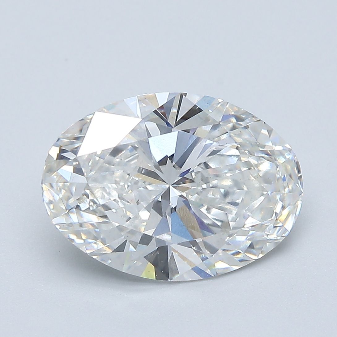 3.25 ct. oval Lab Grown Diamond front image