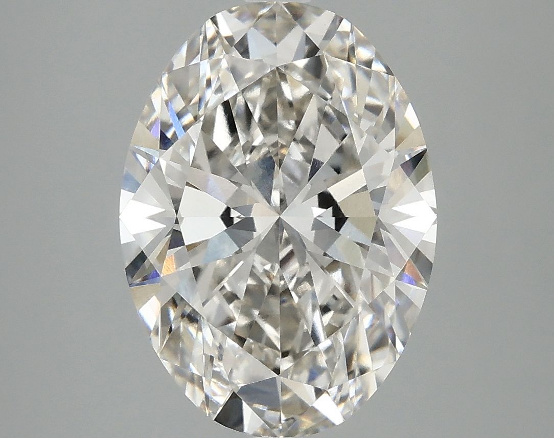 3.91 ct. oval Lab Grown Diamond front image