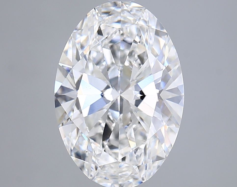 3.52 ct. oval Lab Grown Diamond front image