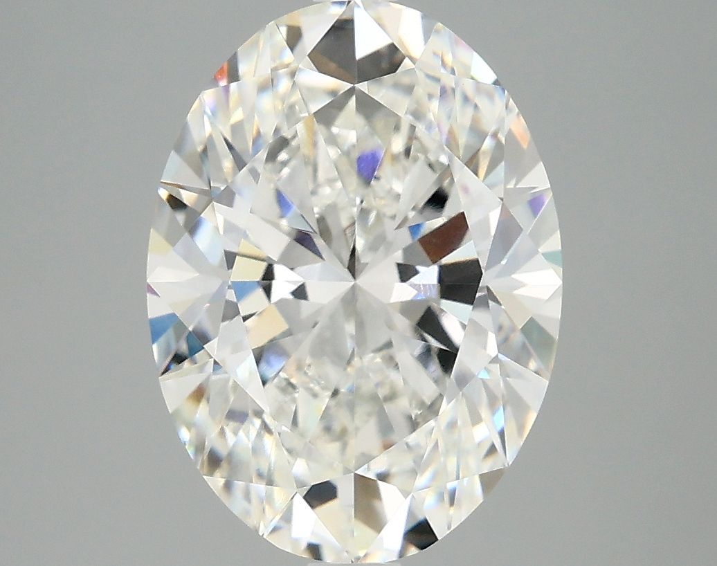 3.93 ct. oval Lab Grown Diamond front image